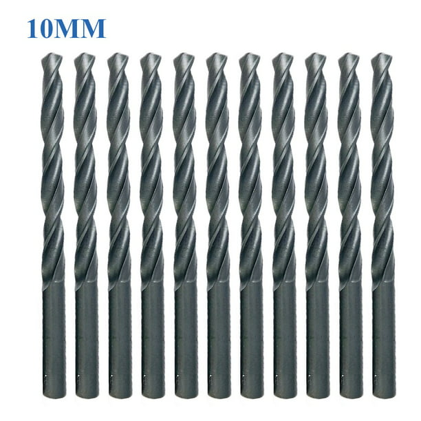 10 pieces of split tip made of high-speed steel completely ground Micro Twist Drill Bits 1 mm 
